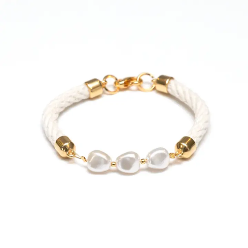 Bracelet - Atlantic - Ivory/Gold - Small
