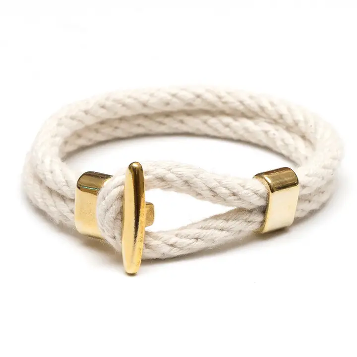 Bracelet - Camden - Ivory/Gold - Medium