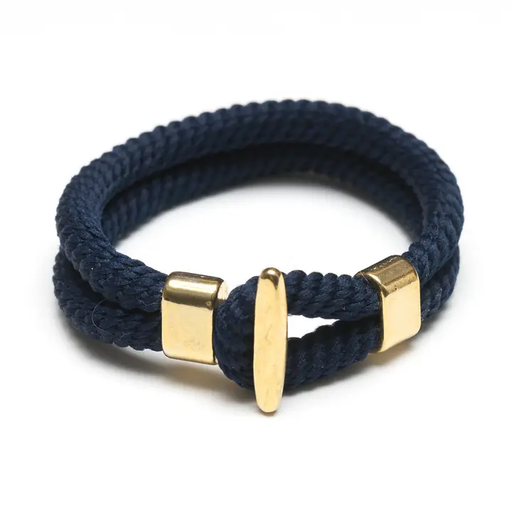 Bracelet - Camden - Navy/Gold - Medium
