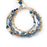 Bracelet - Starry Night - Lapis and Apatite Multistrand - AV