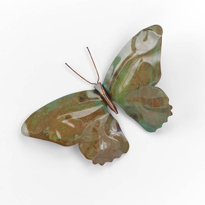 Copper Butterfly - Wall Hanging - Patina