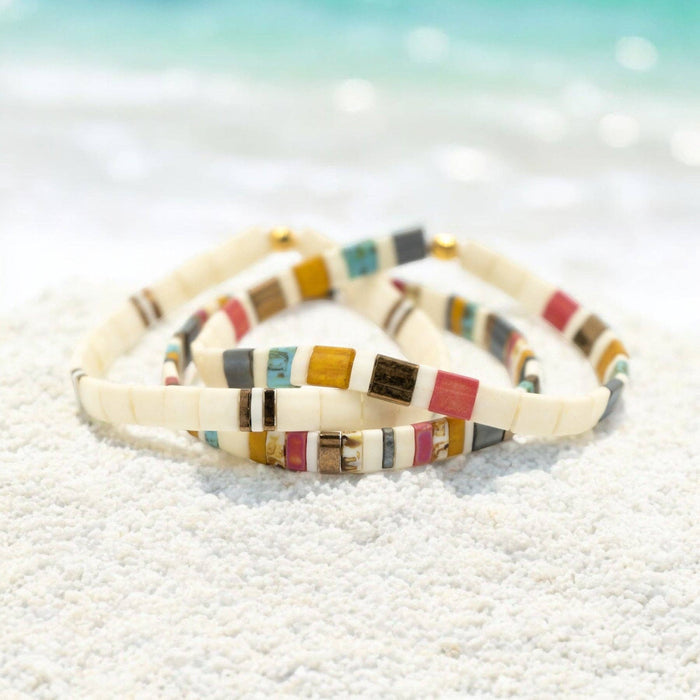 RIPTIDE - Tila Bead Bracelet | Single: 6.50 Inches - M