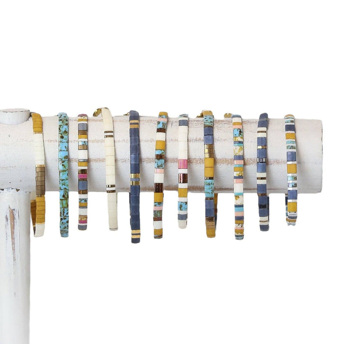 GETAWAY - Tila Bead Bracelet: 6.50 inches - M