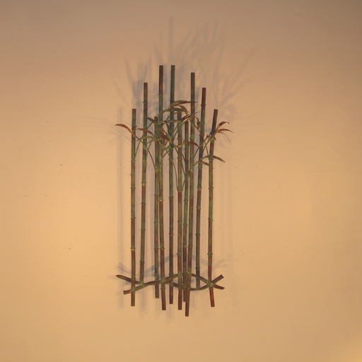 Metal Wall Sculpture - Bamboo