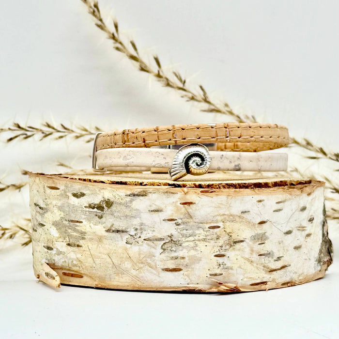Nautilus - Classic Cork Bracelet: Sea Foam / S