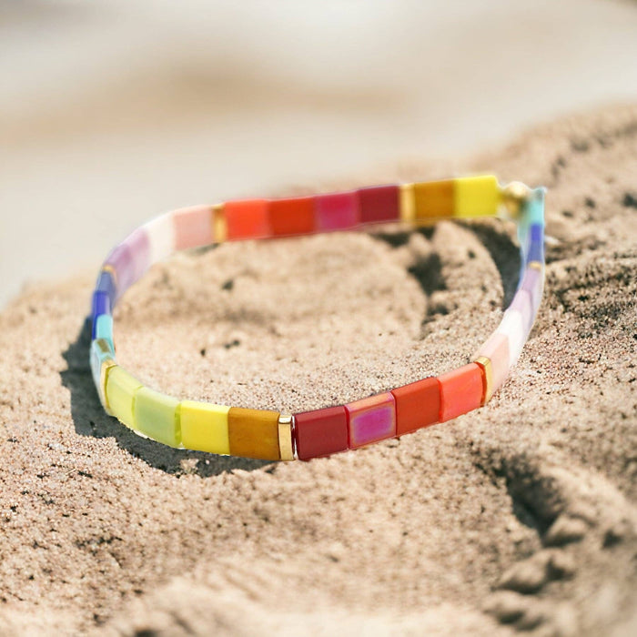 PRISM - Tila Bead Bracelet | Single: 6.50 Inches - M