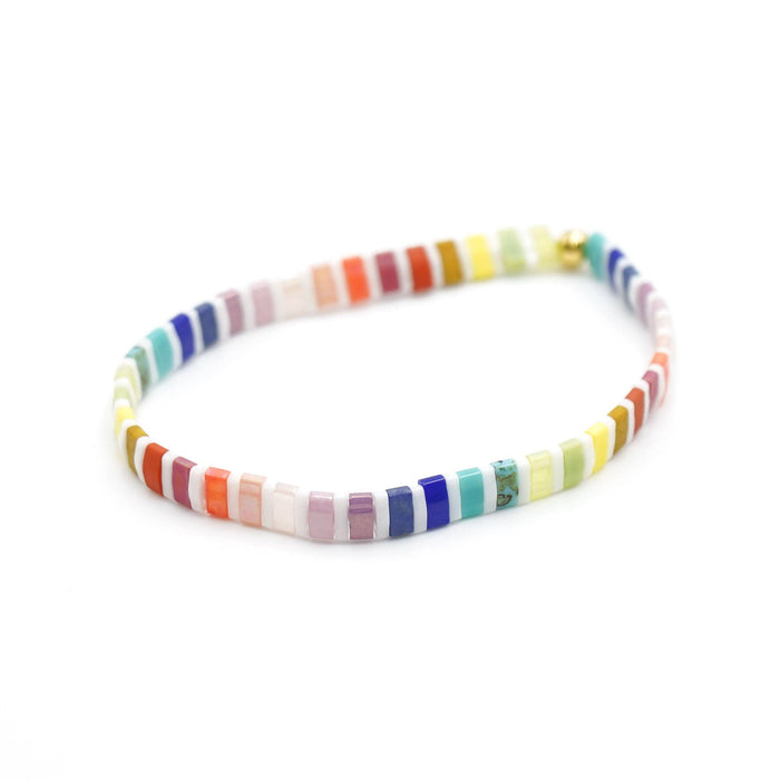 SPECTRA - Tila Bead Bracelet: 6.50 inches - M