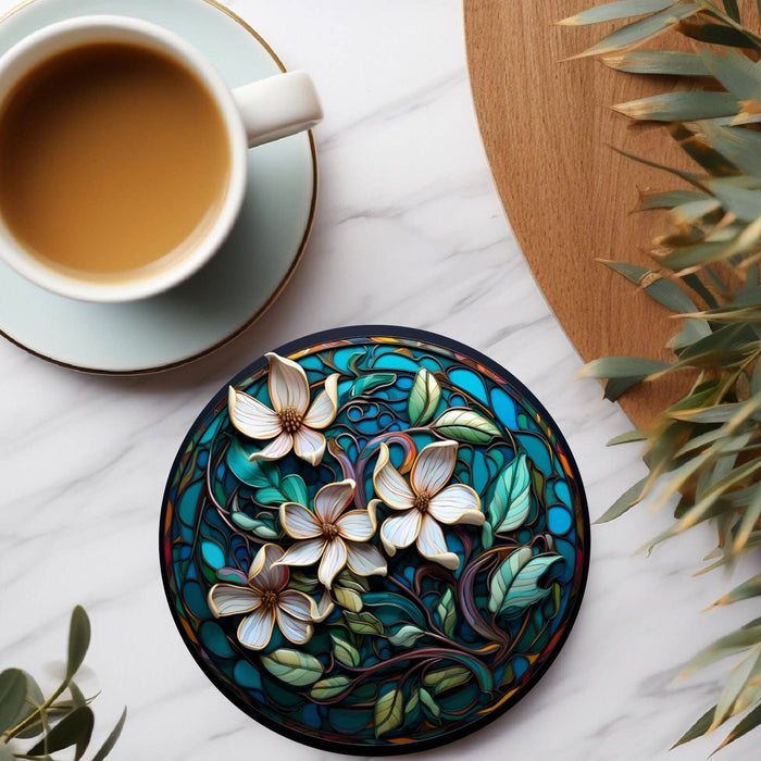 Coaster - Magnolias Ceramic Coaster - FC