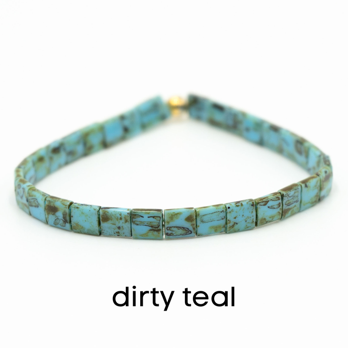 SALTY - Tila Bead Bracelet | Single: 6.50 inches - M