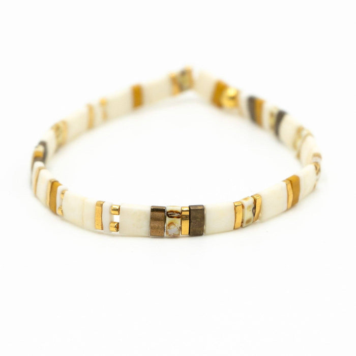 EGYPT - Tila Bead Bracelet | Single: 6.50 Inches - M