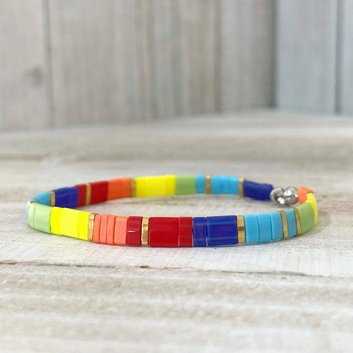 DEDICATION - Tila Bead Bracelet | Single: 6.50 Inches - M