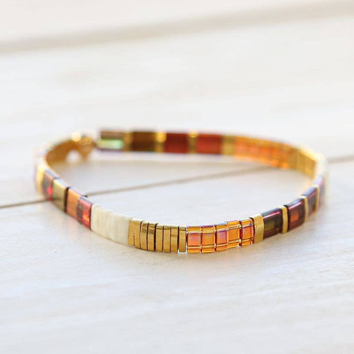 EMBER - Tila Bead Bracelet | Single: 6.50 Inches - M