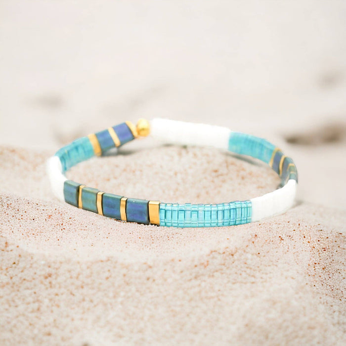 GOING COASTAL - Tila Bead Bracelet | Single: 6.50 Inches M