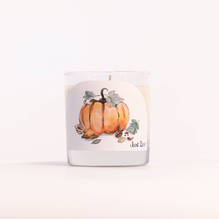 Spiced Pumpkin Holiday Candle - Medium Glass