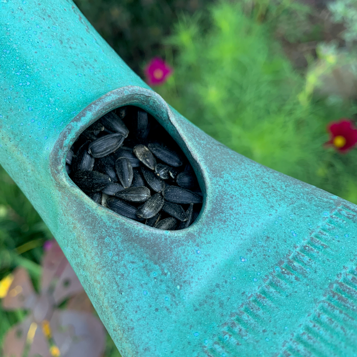 BFR - Bird Feeder - Round: Green
