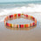 SPECTRA - Tila Bead Bracelet: 6.50 inches - M