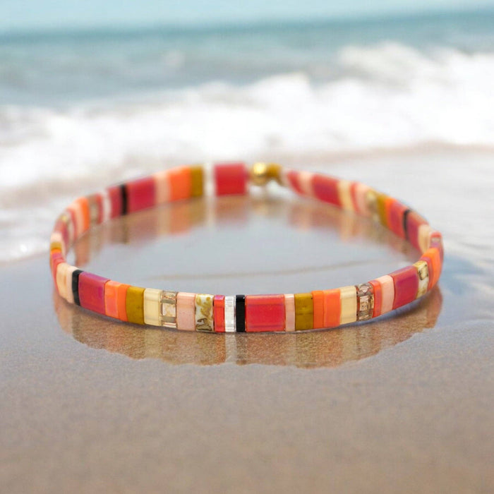 SPECTRA - Tila Bead Bracelet: 6.50 inches - M