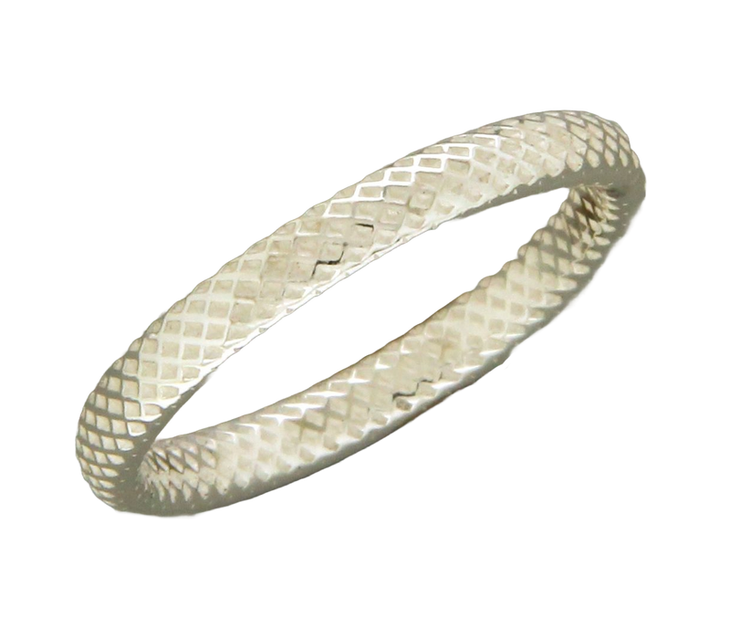 Ring - Scale Wire Ring: Sterling Silver / 7
