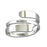 Ring - Double Bypass Ring : Sterling Silver / 7