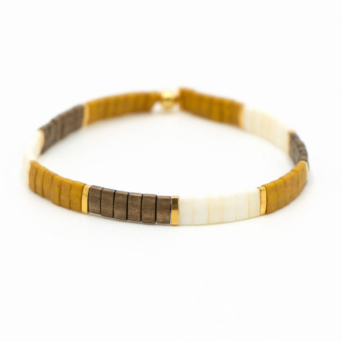 GETAWAY - Tila Bead Bracelet: 6.50 inches - M