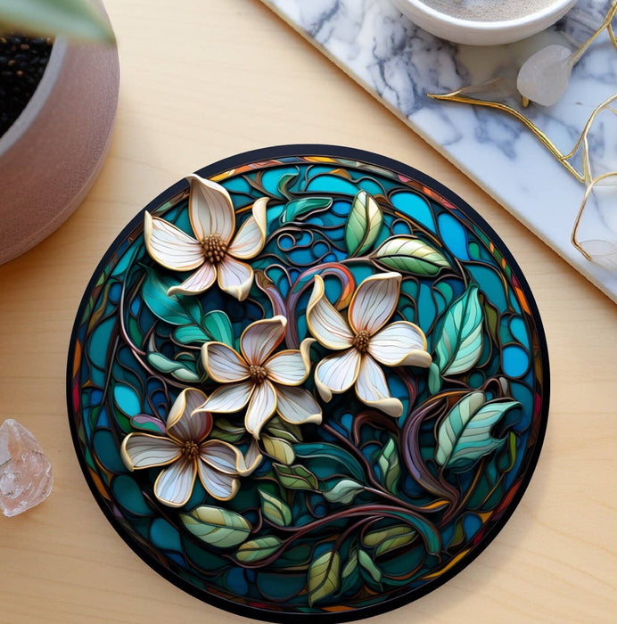 Coaster - Magnolias Ceramic Coaster - FC