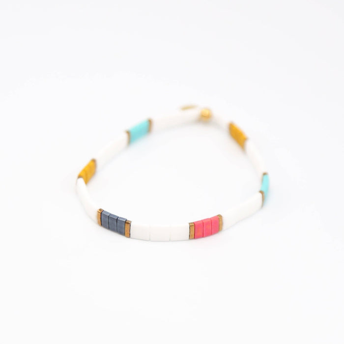 SHORES OF MAINE - Tila Bead Bracelet | Single: 6.50 inches - M