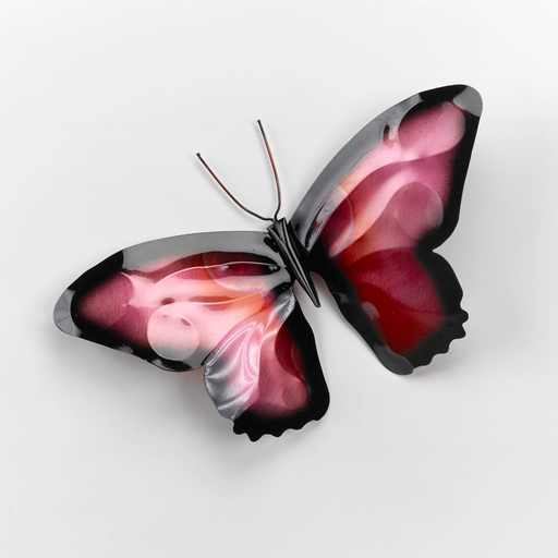 Garden Stake - Butterfly - Pink