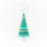 Ornament - Striped Tree - Blue/Green