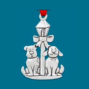Ornament - Lamppost Dog - CO-355