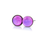 Earrings - Small Crystal Stud - Polished Pink - EAR-035-PP
