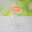 Glass Jellyfish Ornament - Dreamsicle