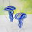 Glass Jellyfish Ornament - Blue Spirit