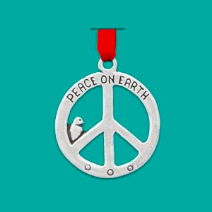 Ornament - Peace Sign - CO-368