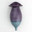 Wall Pocket Vase - Purple & Light Blue