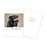 Notecard - Birthday - Black Lab with Hot Dog on his Nose - 0048