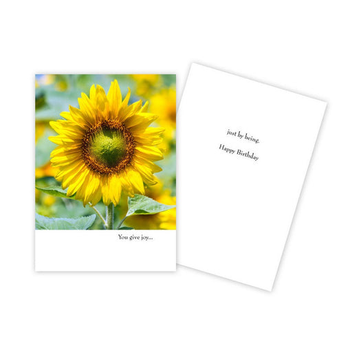 Notecard - Birthday - Sunflower - 1045