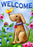 Garden Flag - Welcome Dog - 112078-S