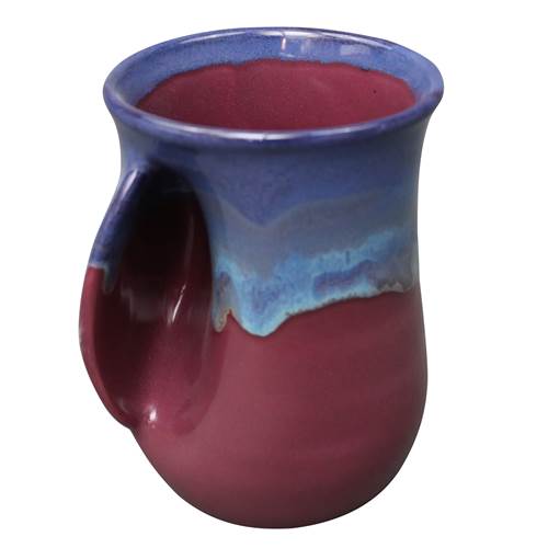 Hand Warmer Mug - Left - Purple Passion