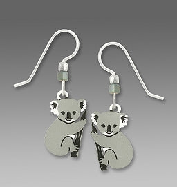 Earrings - Koala Bear on a Branch - 1757