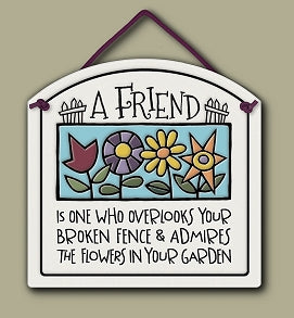 Tile - Small Arch - A Friend - 1208
