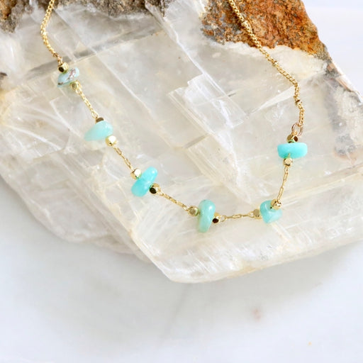 Necklace - Amazonite Nugget - MB