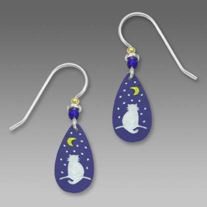 Earrings - Luna Watching the Moon - 0830