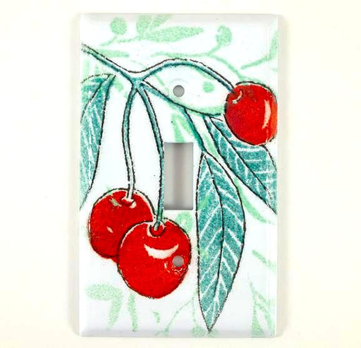 Switch Plate Cover - Single - Cherry