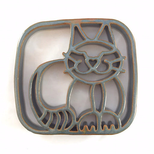 Trivet - Cat - Jade