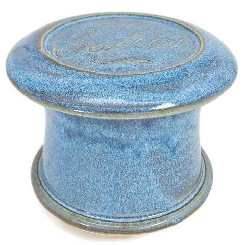 French Butter Dish - Blue Moon - Butter