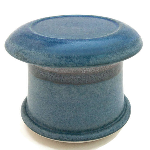 French Butter Dish - Two Tone - Silky Blue