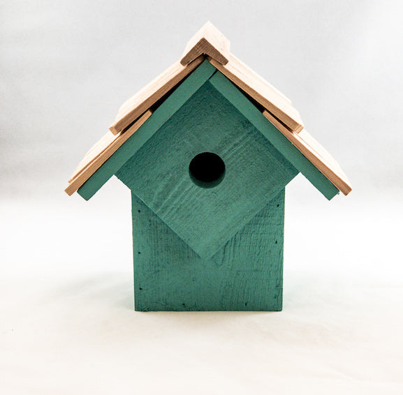 Bird House - Summer Home - Turquoise