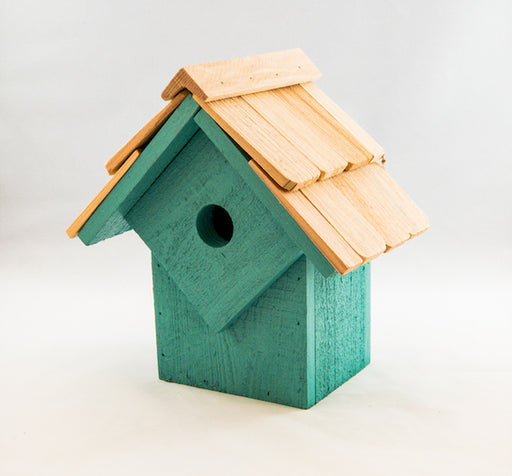 Bird House - Summer Home - Turquoise