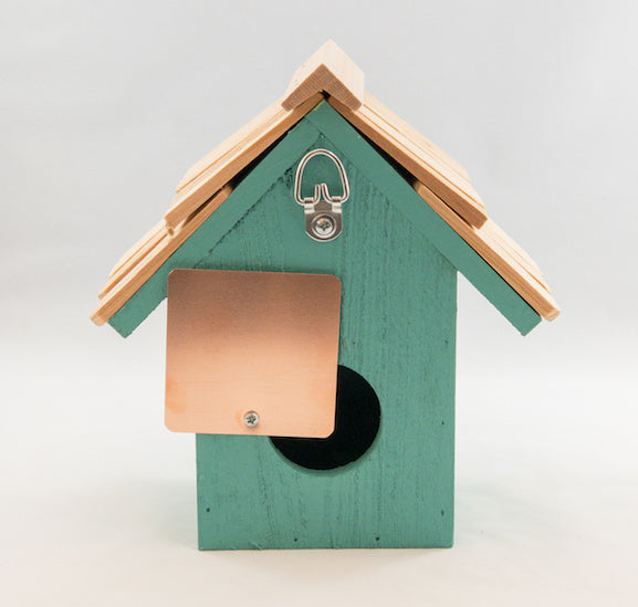 Bird House - Summer Home - Turquoise
