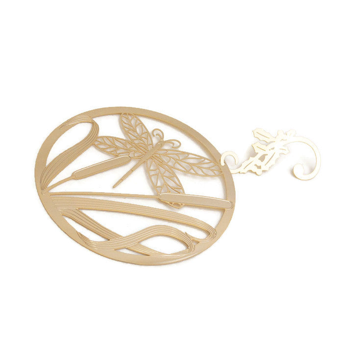 Ornament - Gold Plated Dragonfly